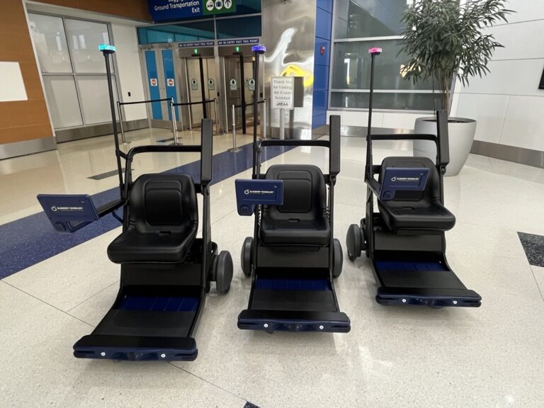 Autonomous wheelchairs land at DTW’s Evans Terminal