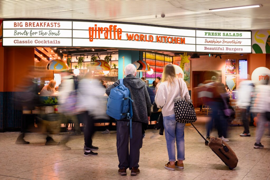 Edinburgh Airport adds Giraffe restaurant to its F&B offerings