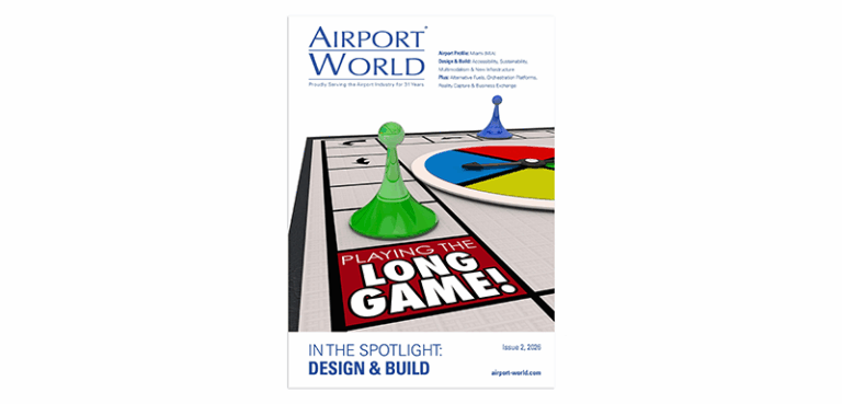 Airport World Issue 2, 2026 cover, Playing the Long Game