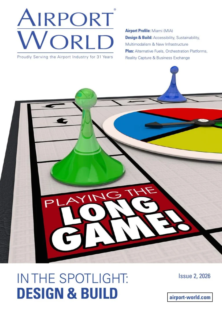 AIRPORT WORLD 2026, ISSUE 02 cover