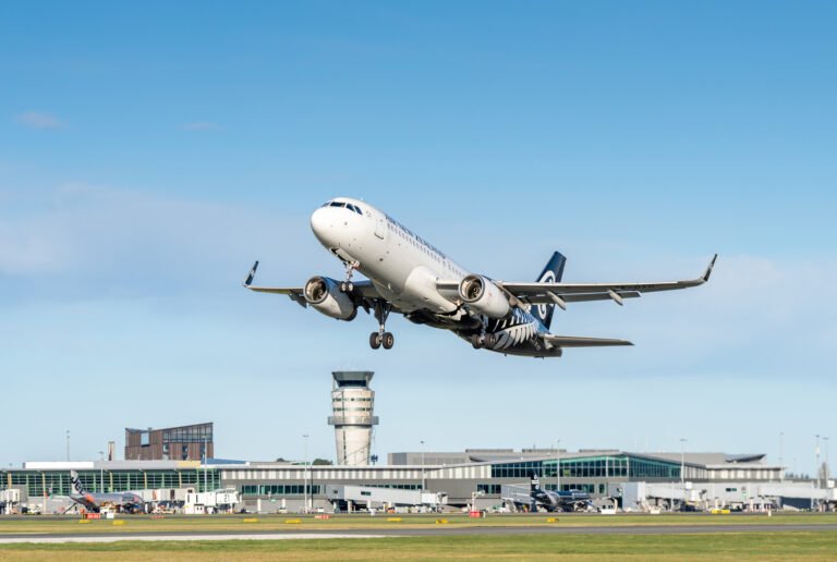 International commercial flight milestone for Christchurch Airport