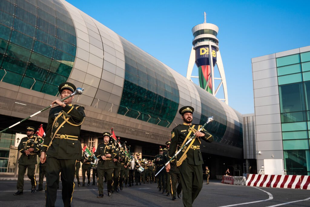 Patriotic new look for Dubai International Airport's ATC tower
