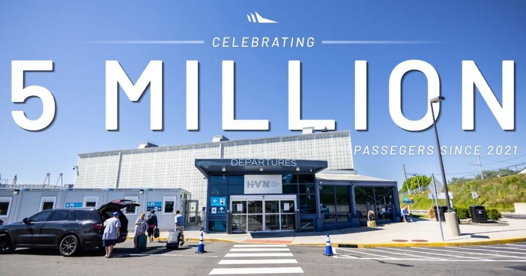 New passenger milestone for fast growing Tweed New Haven Airport