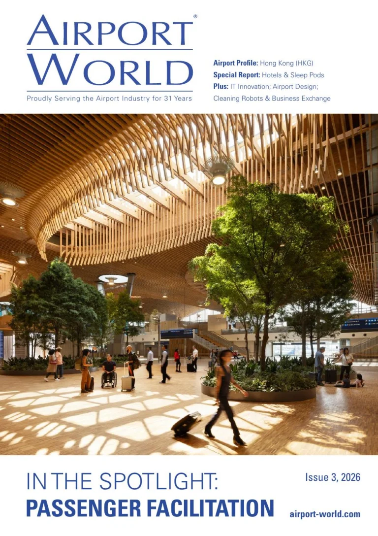 AIRPORT WORLD 2026, ISSUE 03 cover