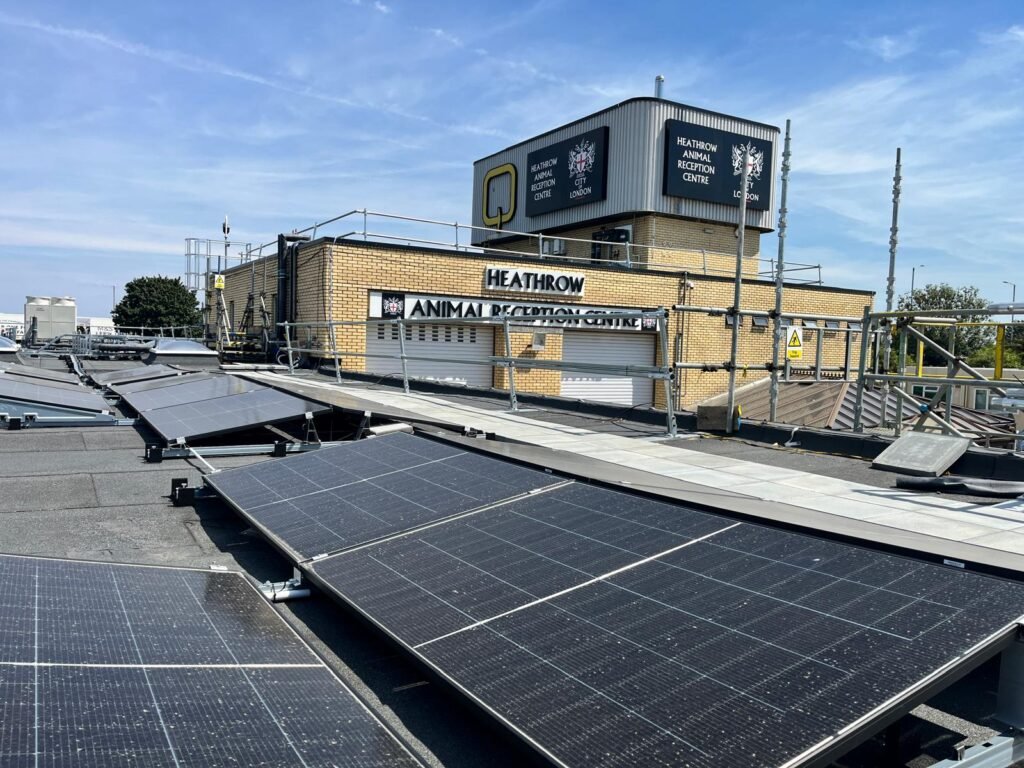 Sustainability upgrade for Heathrow Animal Reception Centre