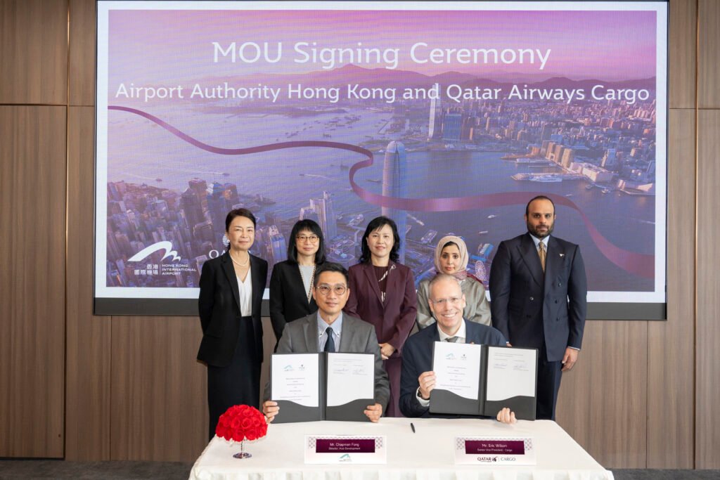 Hong Kong to strengthen cargo connectivity with Qatar
