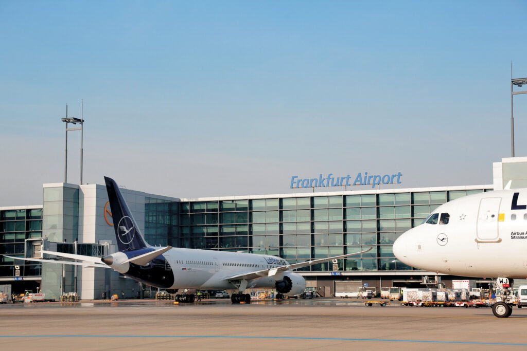 Passenger numbers edge up at Frankfurt Airport