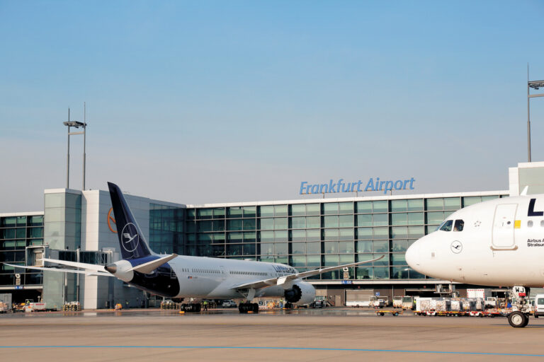 Passenger numbers edge up at Frankfurt Airport