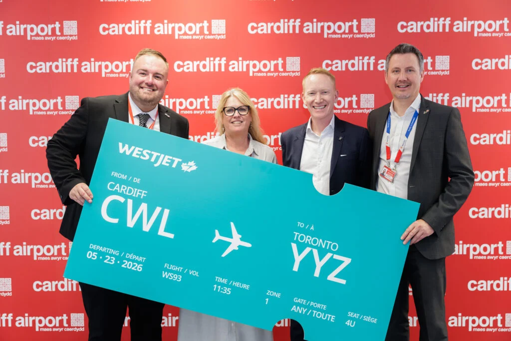 Cardiff Airport’s growing connectivity recognised by Routes World