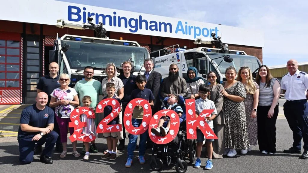 Efforts of BHX staff raise over £200,000 for Birmingham Children’s Hospital