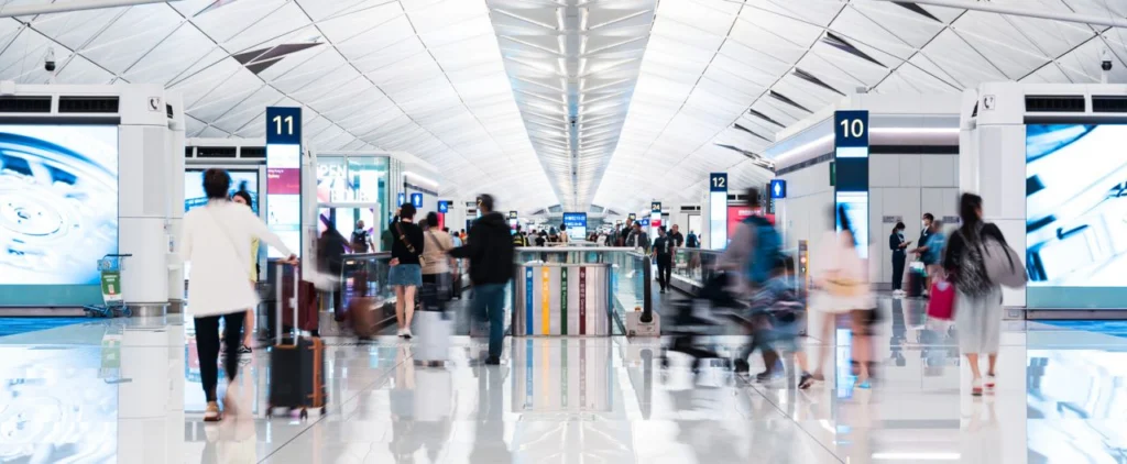 Passenger numbers continue to grow at Hong Kong International Airport