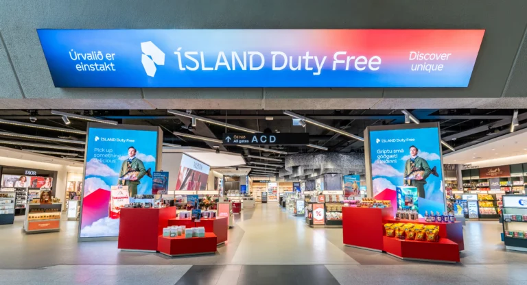 Sustainability factored into design of Keflavik’s new duty free shops