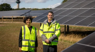Solar power milestone for London’s Stansted Airport