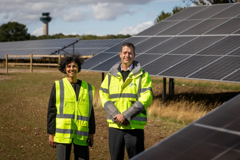 Solar power milestone for London’s Stansted Airport