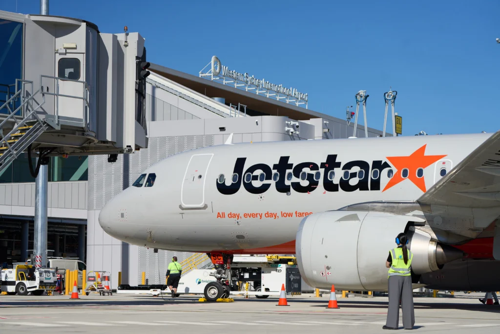 Trial Jetstar passenger flight handled at Western Sydney