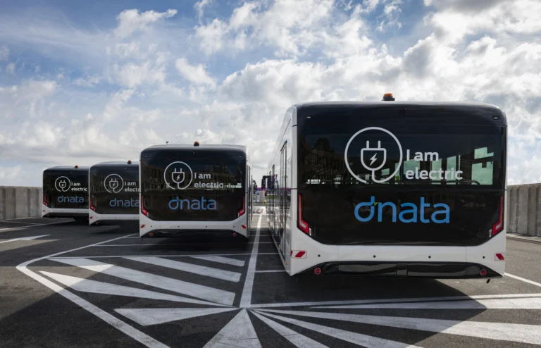 Electric bus fleet expanded by dnata at Rome Fiumicino